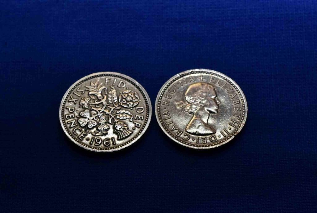 幸せを呼ぶコイン6ペンスで指輪お作りします