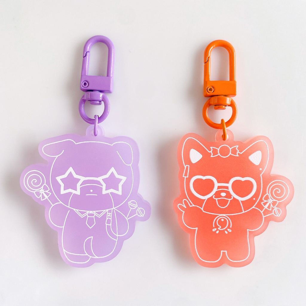 キャンディアクリルキーホルダー