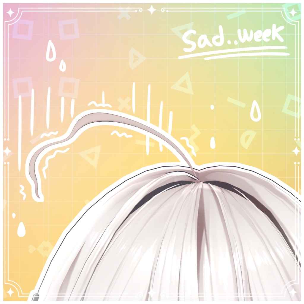 【VRChat対応】Emotion Ahoge Hair 18 Collection / エモーションアホ毛18コレクション