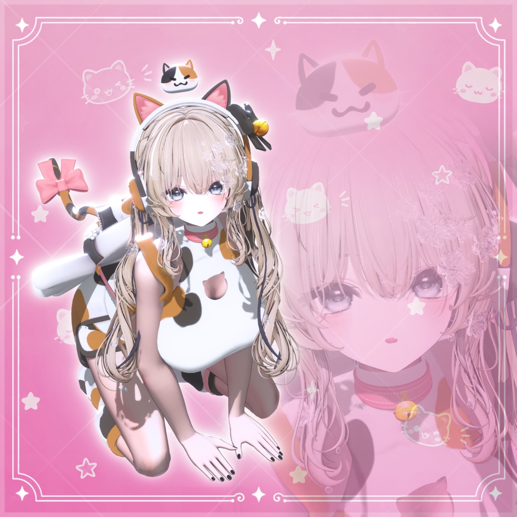 【VRChat対応】Cat_NyangHood / キャット・ニャンフッド