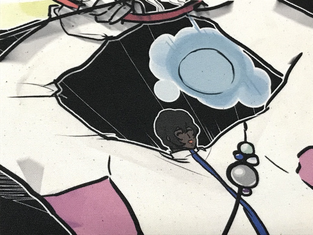 肩が長くてバスケもできる最高な授かりのトートバッグ