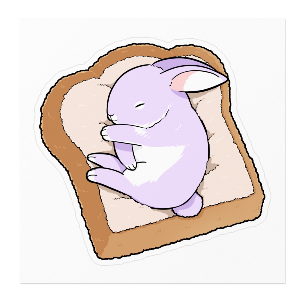 パンうさぎ ステッカー