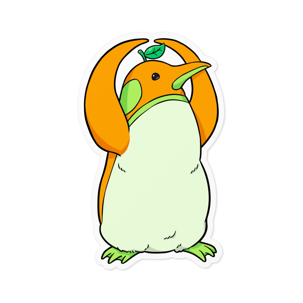 肯定ペンギン ステッカー