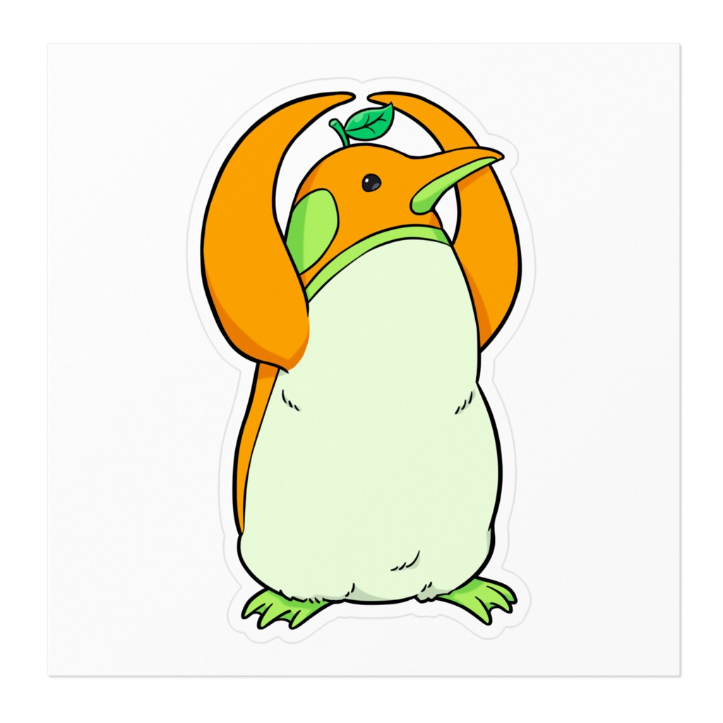 肯定ペンギン ステッカー