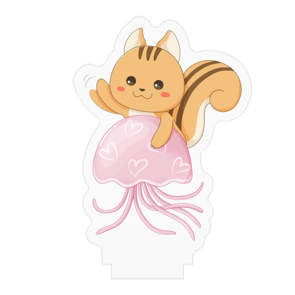 ぽんクラゲ アクリルフィギュア