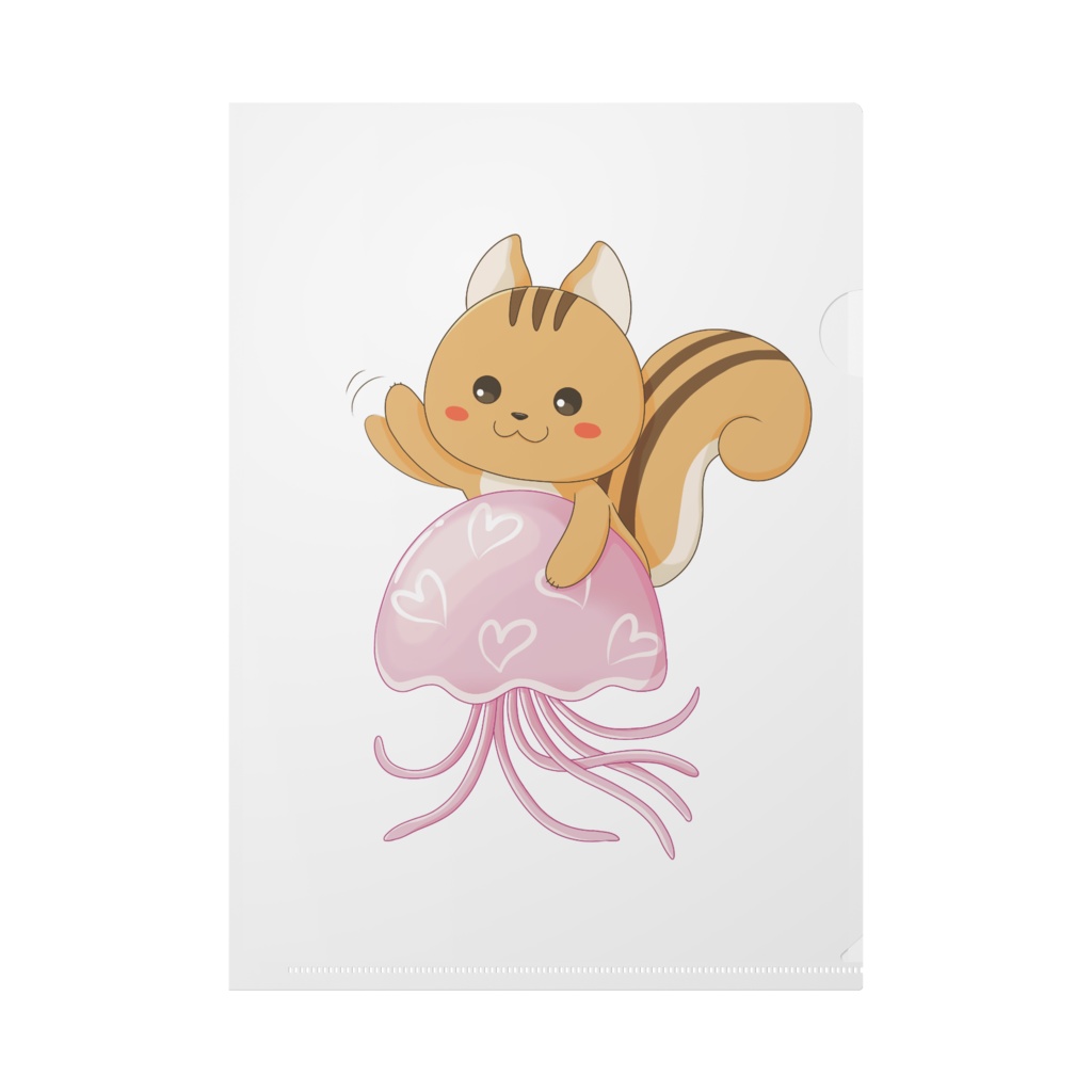 ぽんクラゲ クリアファイル