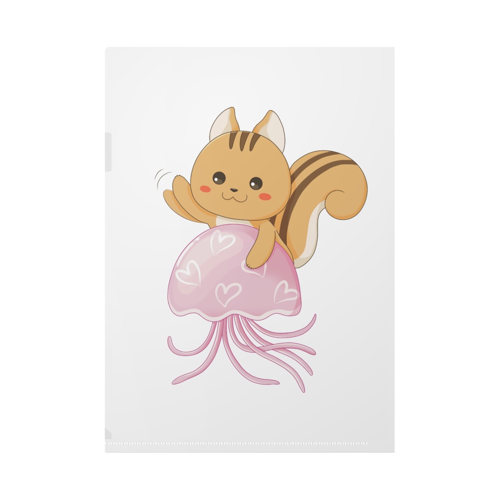 ぽんクラゲ クリアファイル