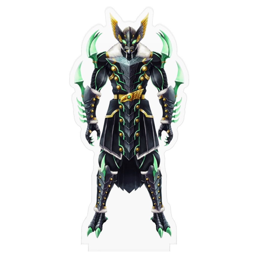 バーチャル怪人ヴァルチャガ【アクリルフィギュア】