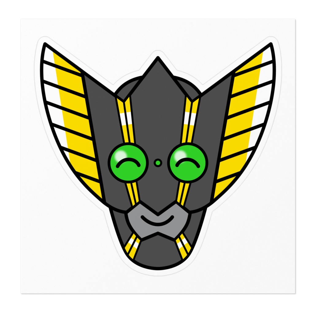 ほほ笑みヴァルチャガ【ステッカー】