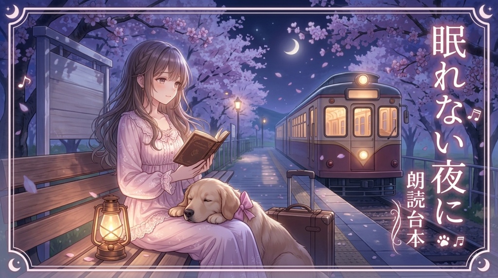 朗読　眠れない夜に
