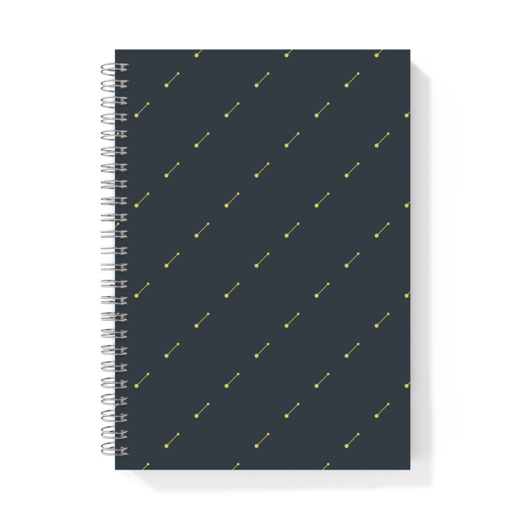 【A5】星座パターンリングノート