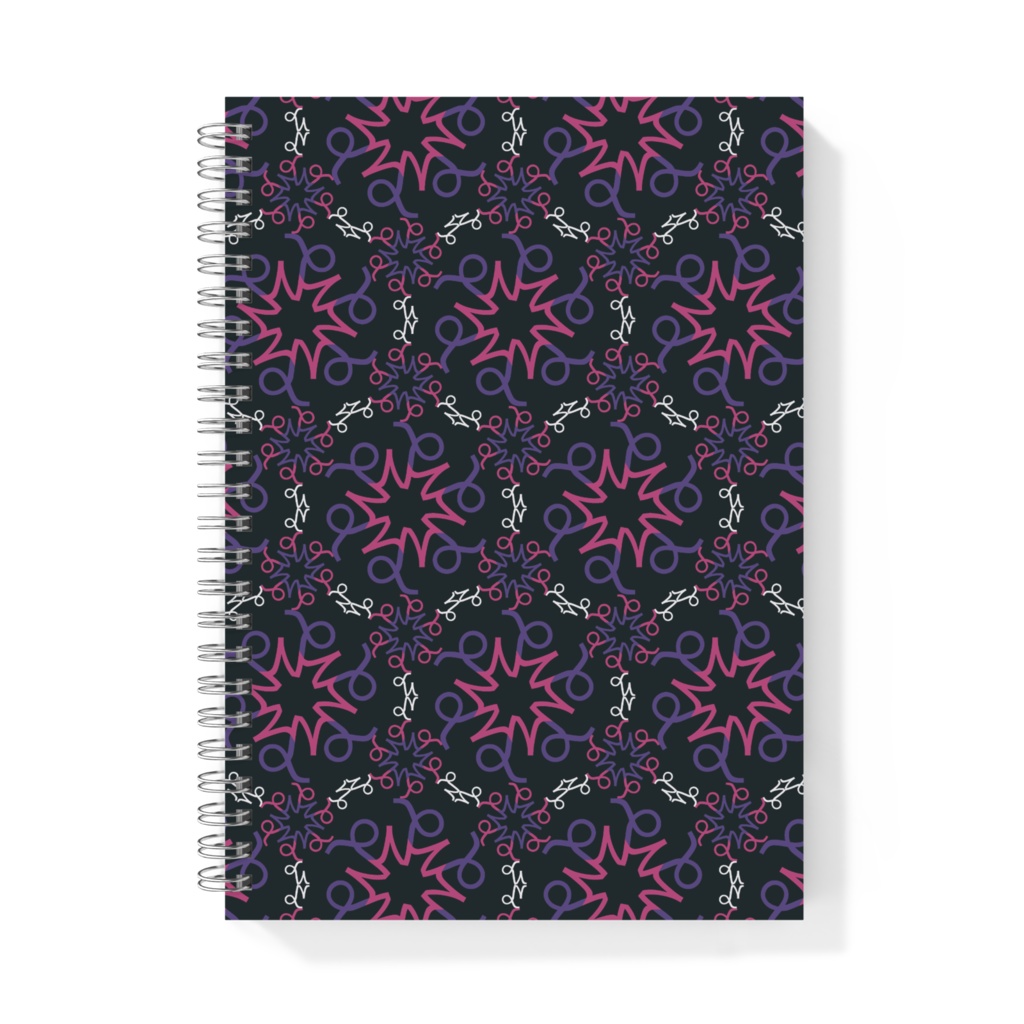 【A5】星座パターンリングノート