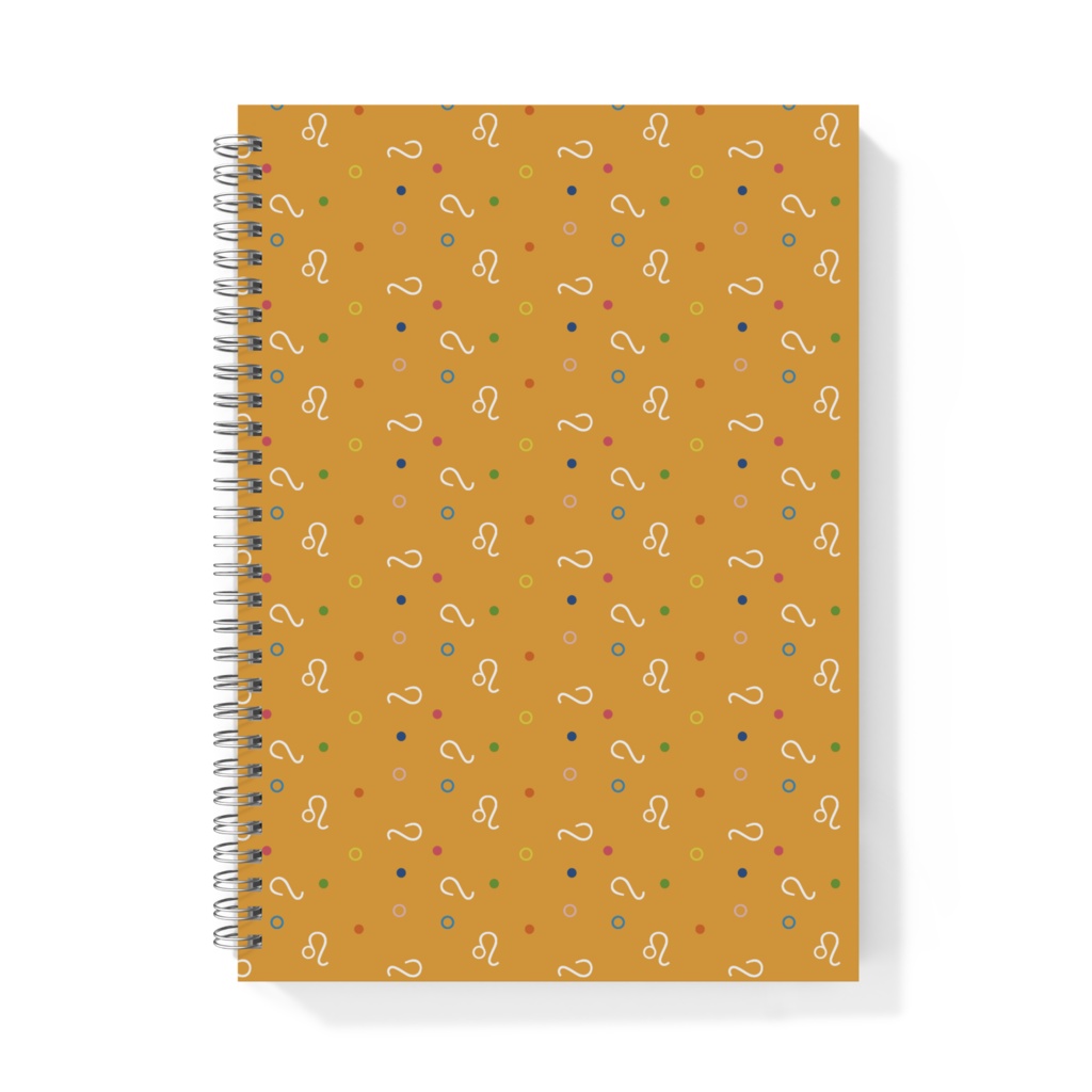 【B5】星座パターンリングノート