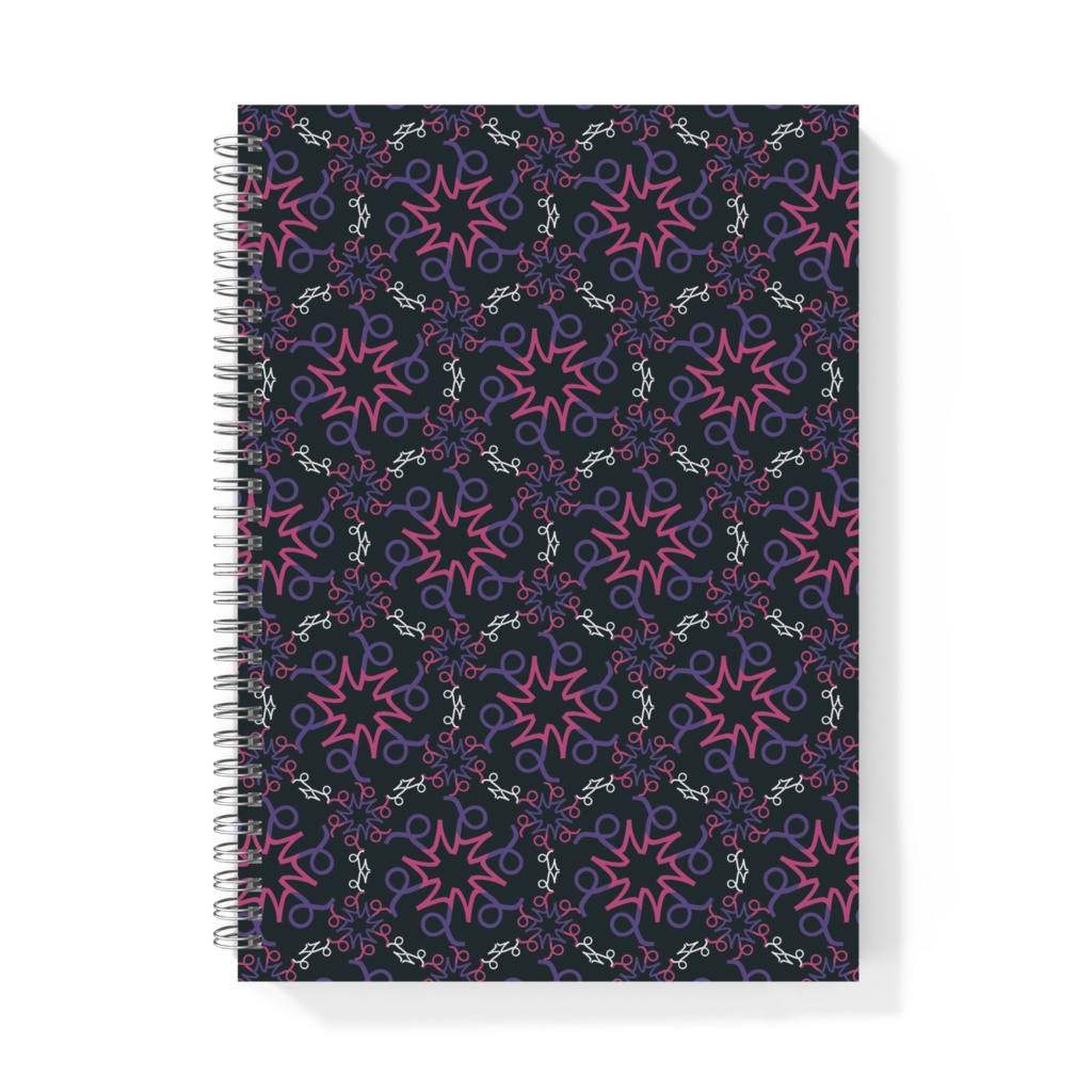 【B5】星座パターンリングノート