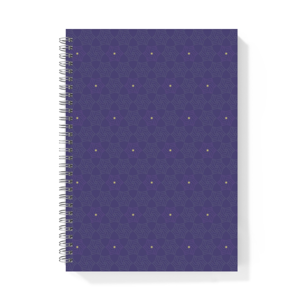 【B5】星座パターンリングノート