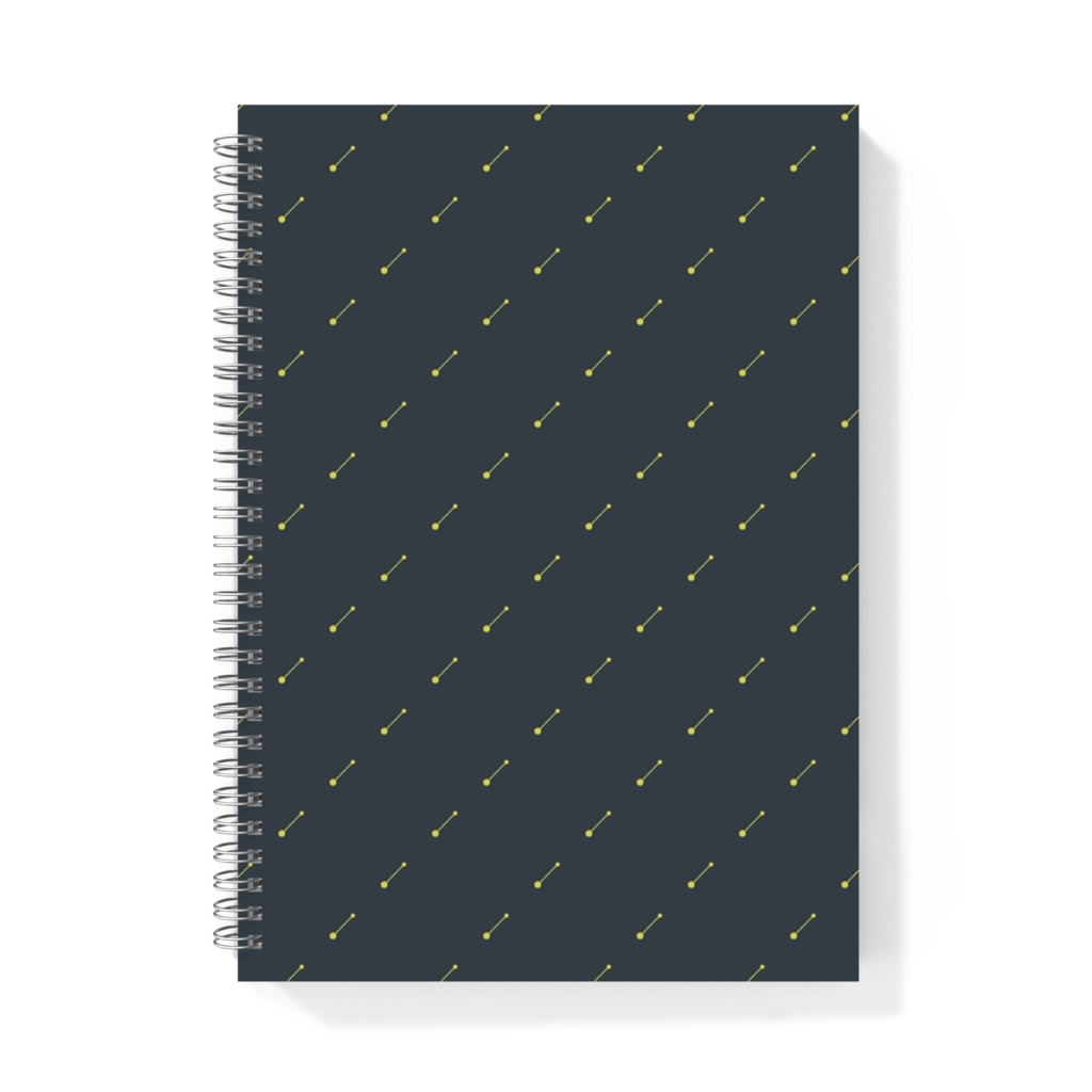 【B5】星座パターンリングノート