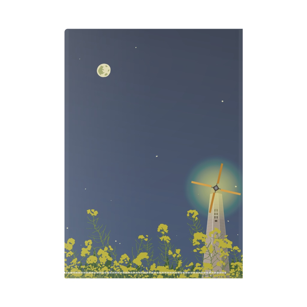 【A4】公園のみーちゃんクリアファイル