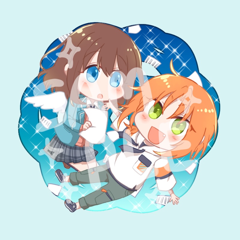 レオあんアクリルキーホルダー