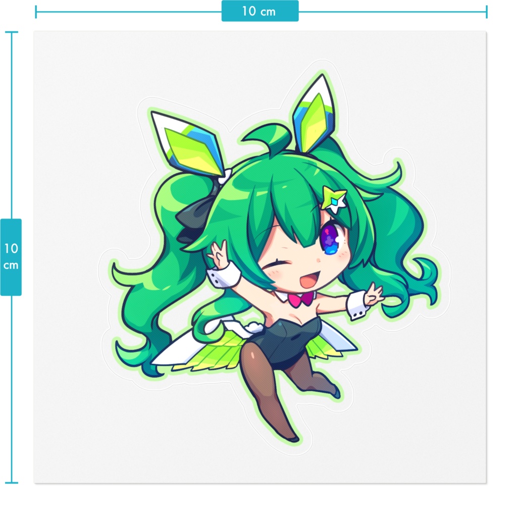 【Ver.バニー】ステッカー 星乃宮レナ