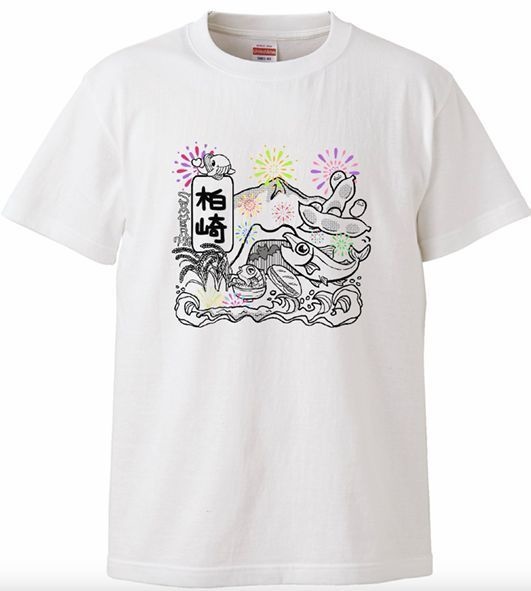 柏崎Tシャツ 白(Lサイズ)