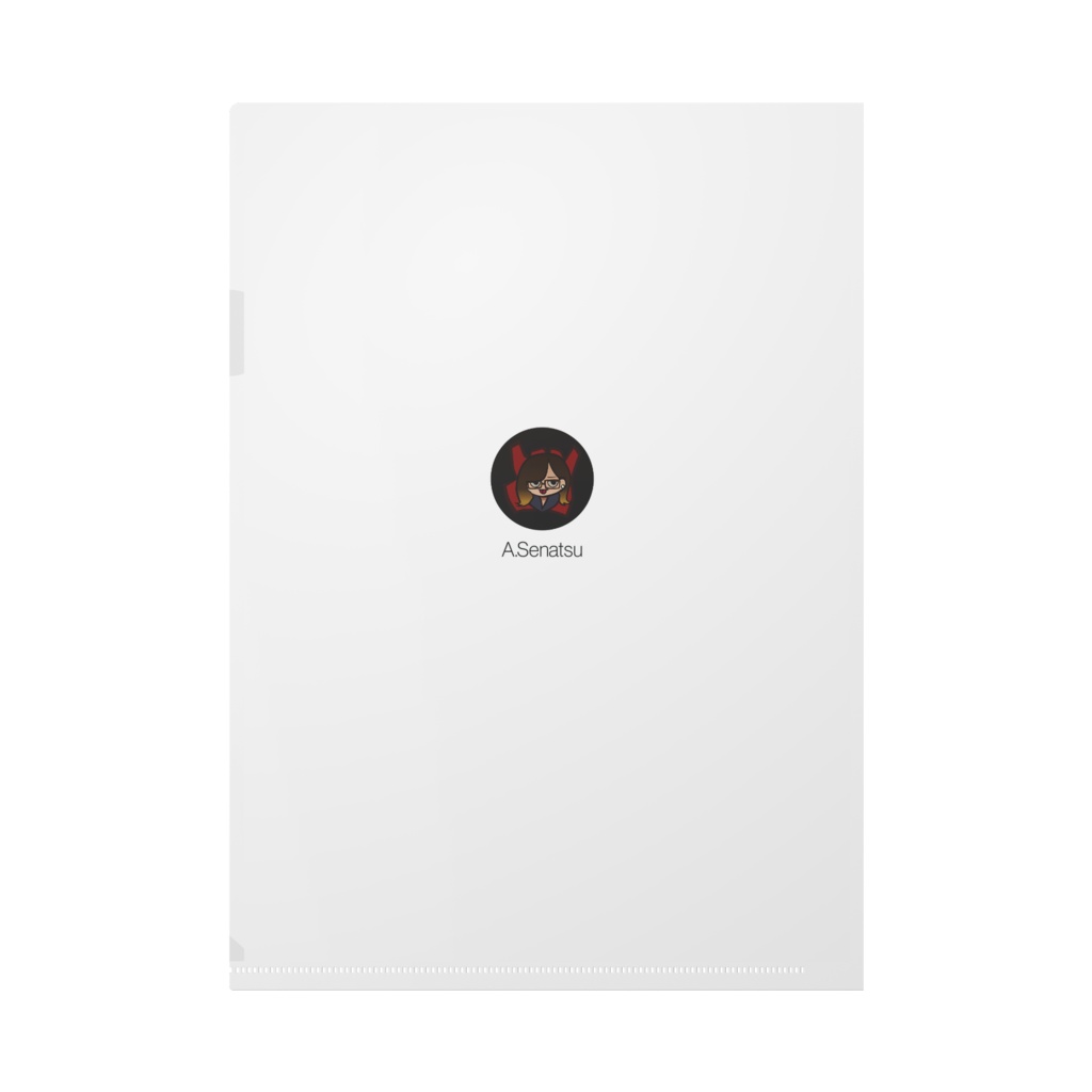 白馬クリアファイル