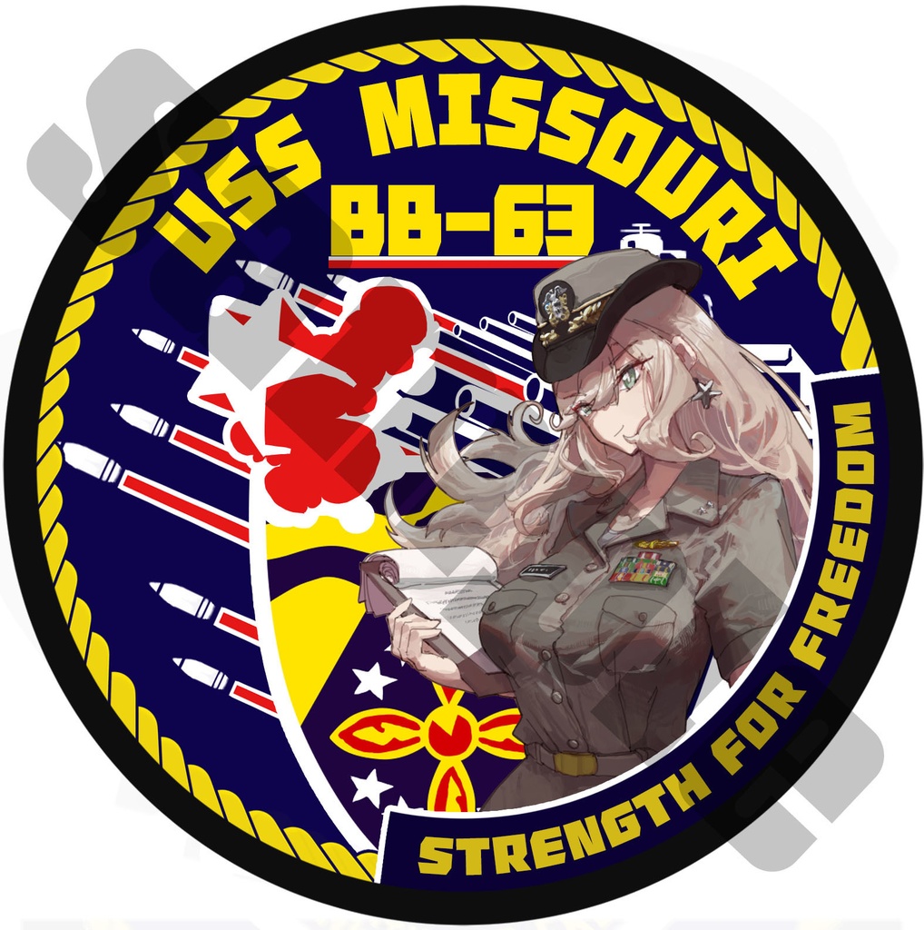 「星海遠航」Missouri  マジックパッチ