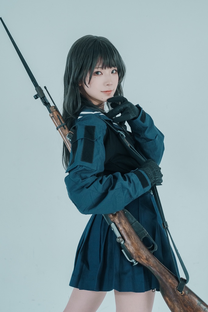 【再入荷】 戦術セーラー服 紺色セット