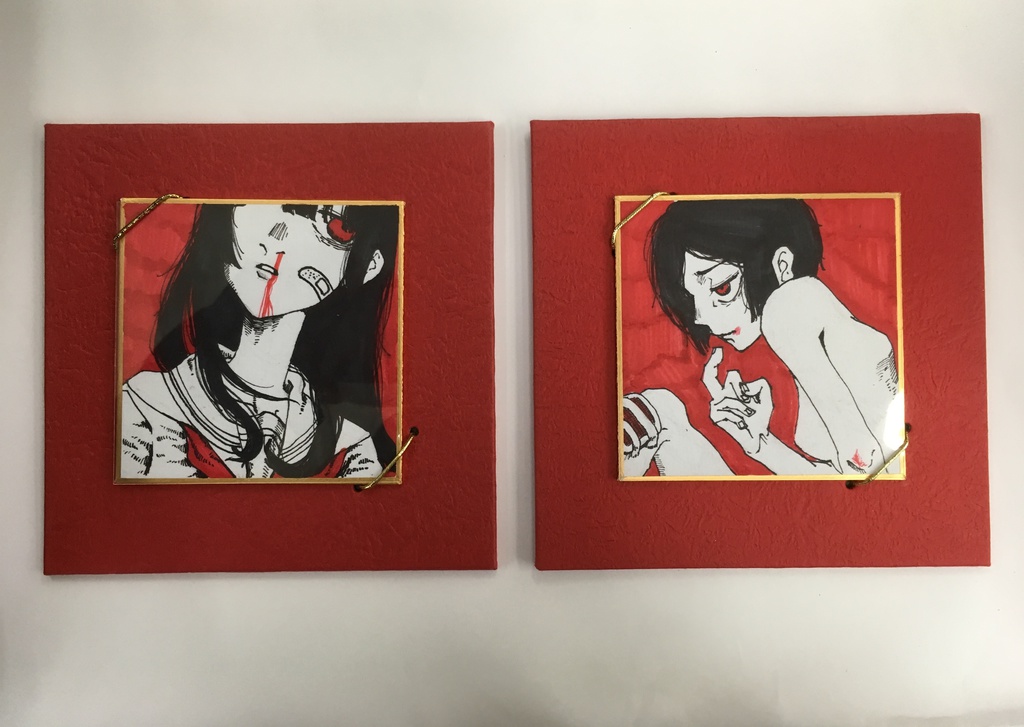 原画色紙2種セット