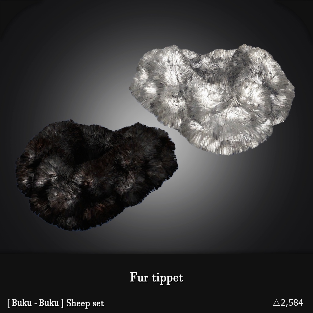 3Dモデル『Sheep set』VRChat想定