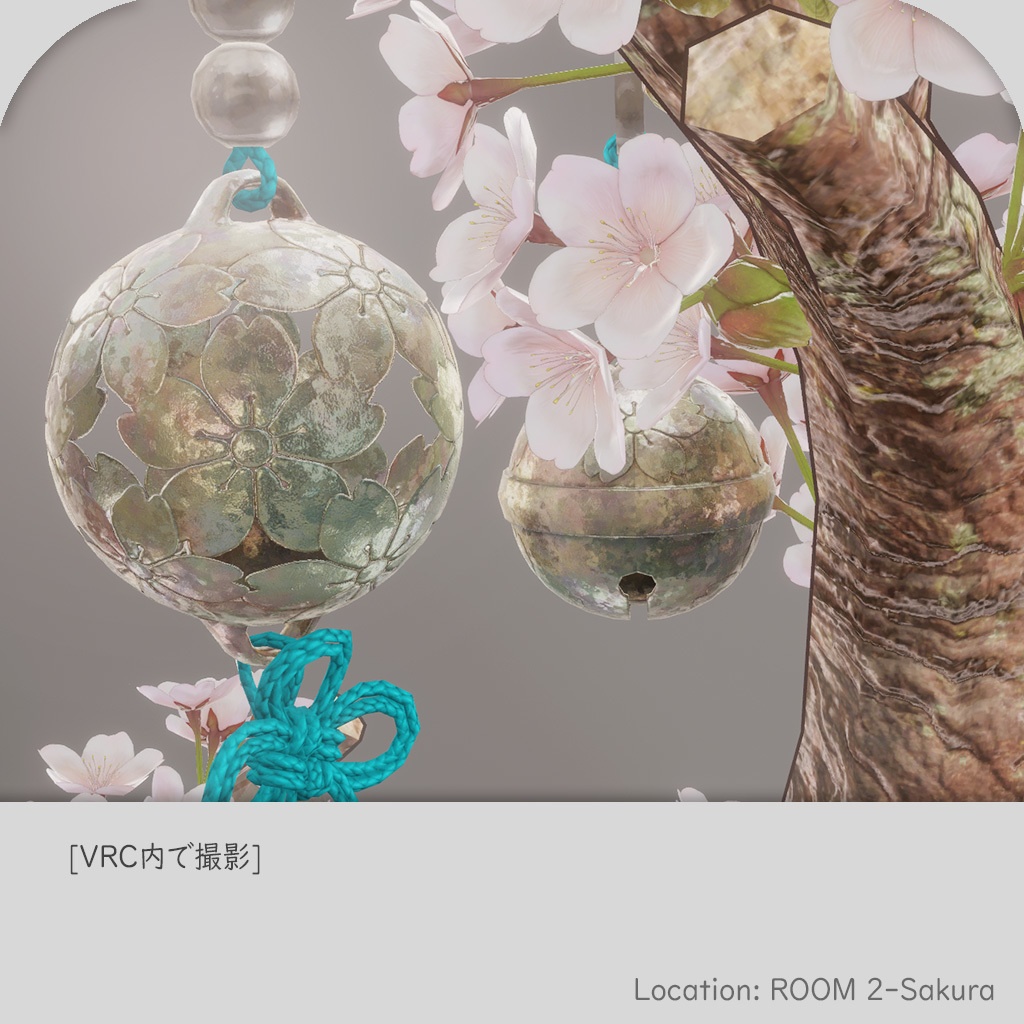 3Dモデル『Sakura Hime』VRChat想定