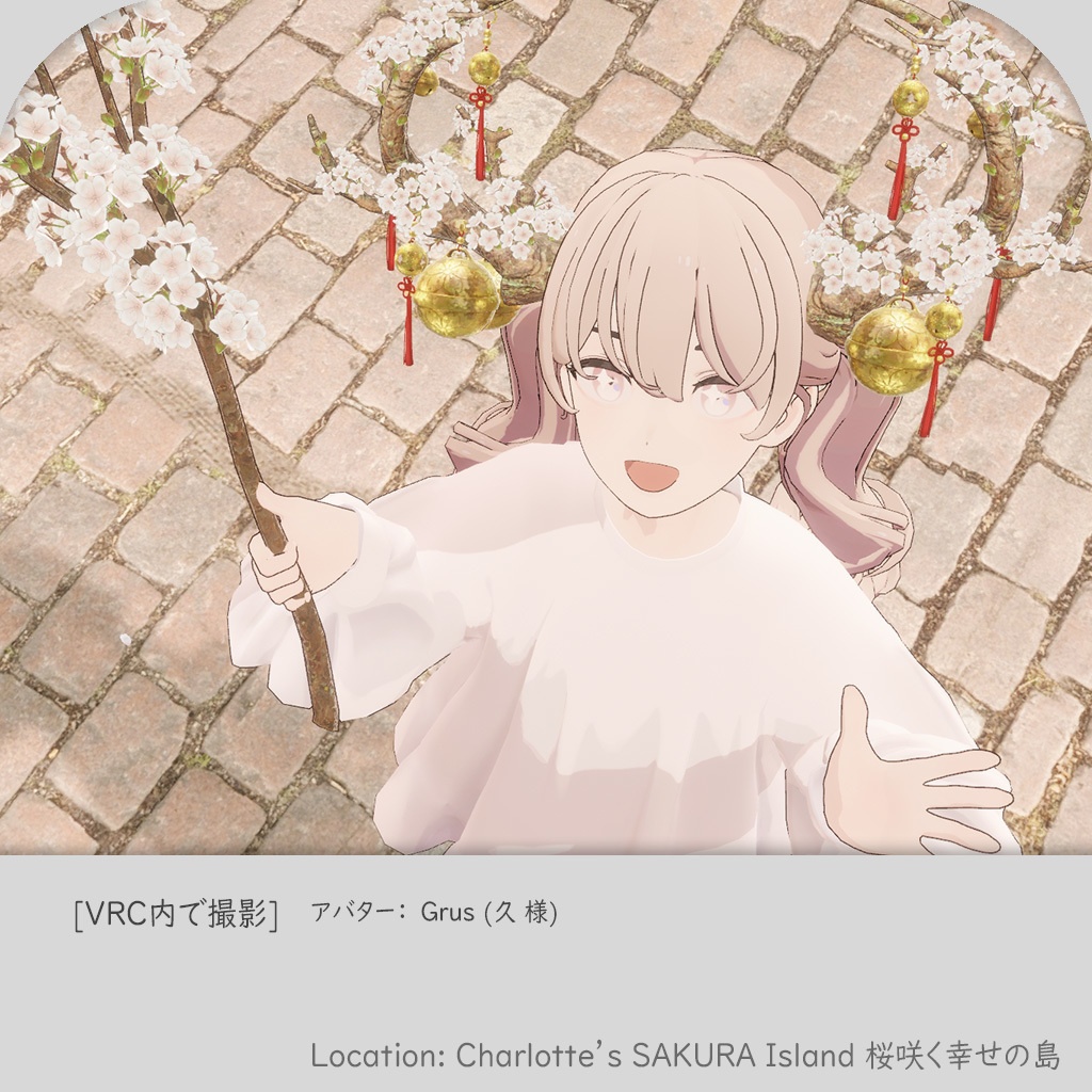 3Dモデル『Sakura Hime』VRChat想定