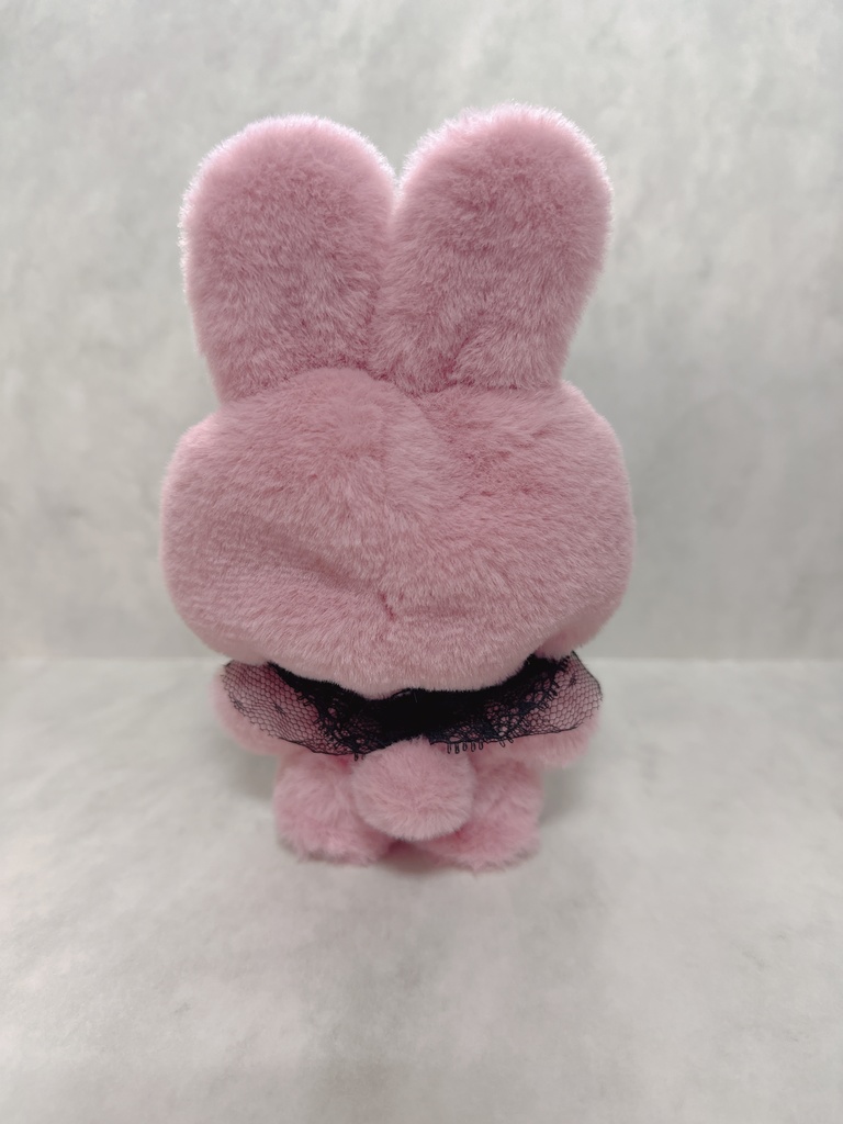 自立出来る!黒レースうささん着ぐるみ