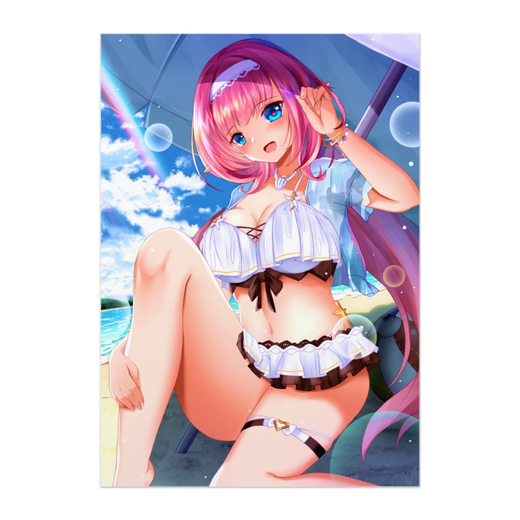 ポスター「水着エリシア」