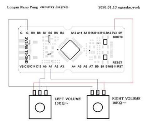 NanoPongキット(LonganNanoで遊ぼう)