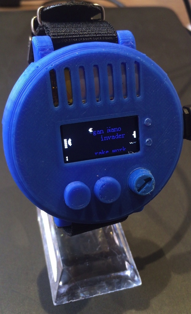 NanoGameWatch 完成品 「LomaganNanoで遊ぼう」