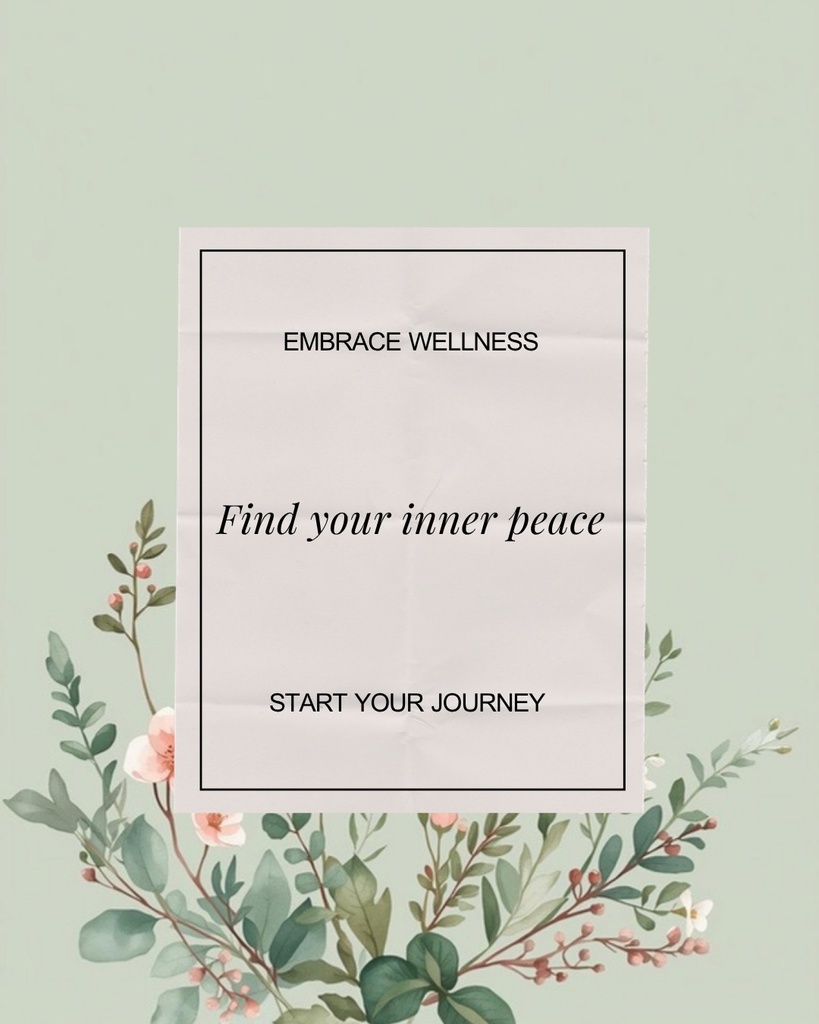 ウェルネス・ヨガ・美容系 インスタグラムテンプレート12枚セット|セージグリーン×ピンク Canva編集可