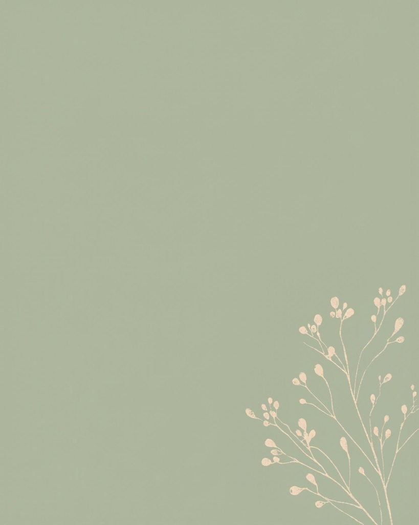 ウェルネス・ヨガ・美容系 インスタグラムテンプレート12枚セット|セージグリーン×ピンク Canva編集可