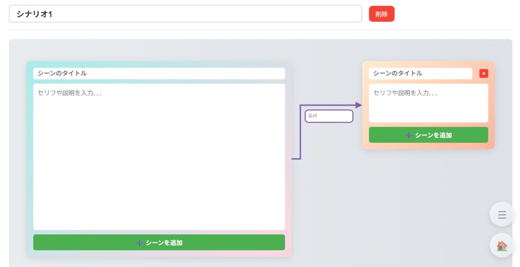 ぱぱっと!シナリオツリー