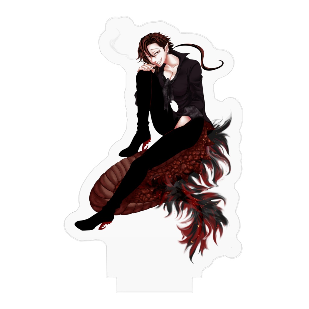 ♀🦎のアクリルフィギュア