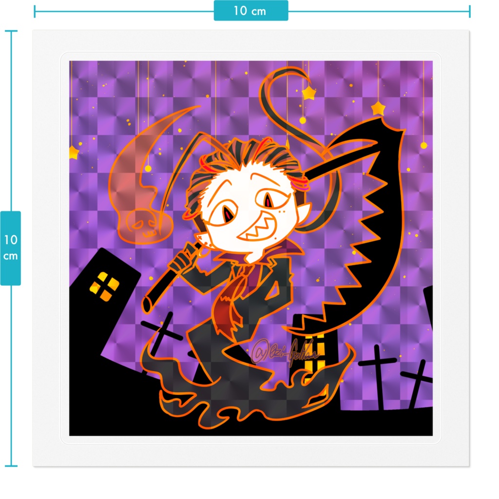 ♂🦎のハロウィンステッカー