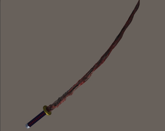 ELDEN RING Rivers of Blood katana game asset for vrchat