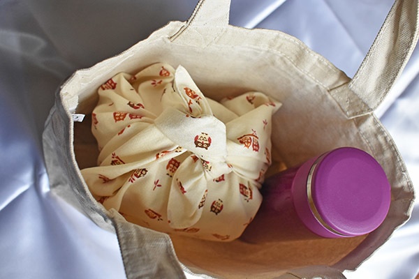 ハム様の快便ミニトート(グレー)