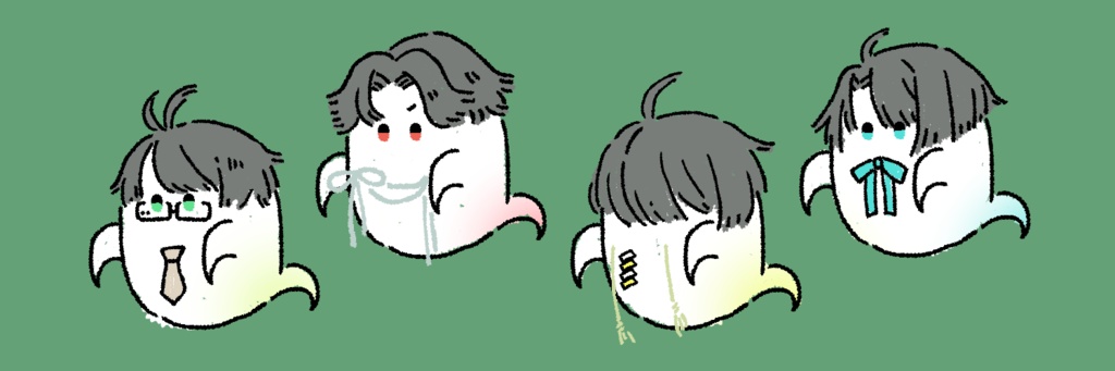 江とオバケはみたことがないマスキングテープ