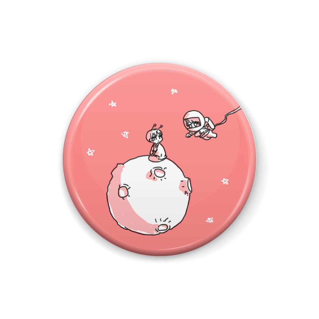 凸凹宇宙人バッヂ