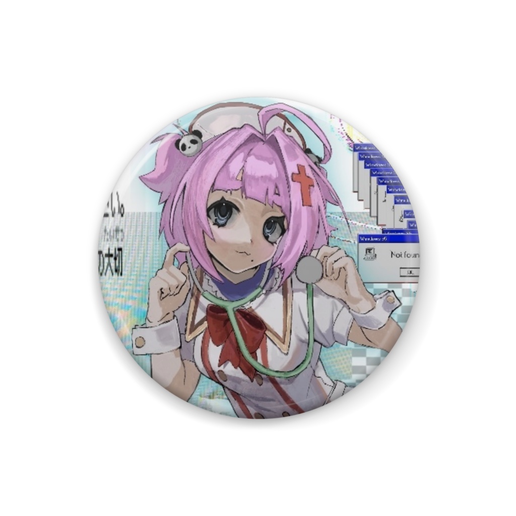 ナースちゃん缶バッジ