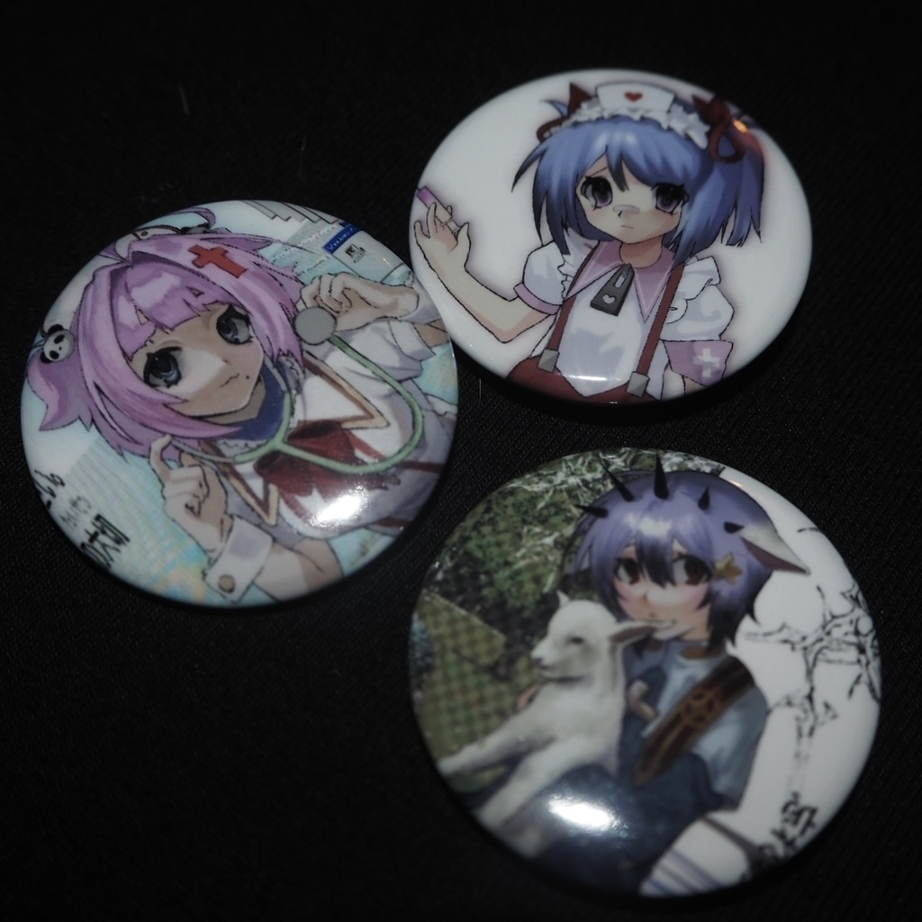 ヤギちゃん缶バッジ