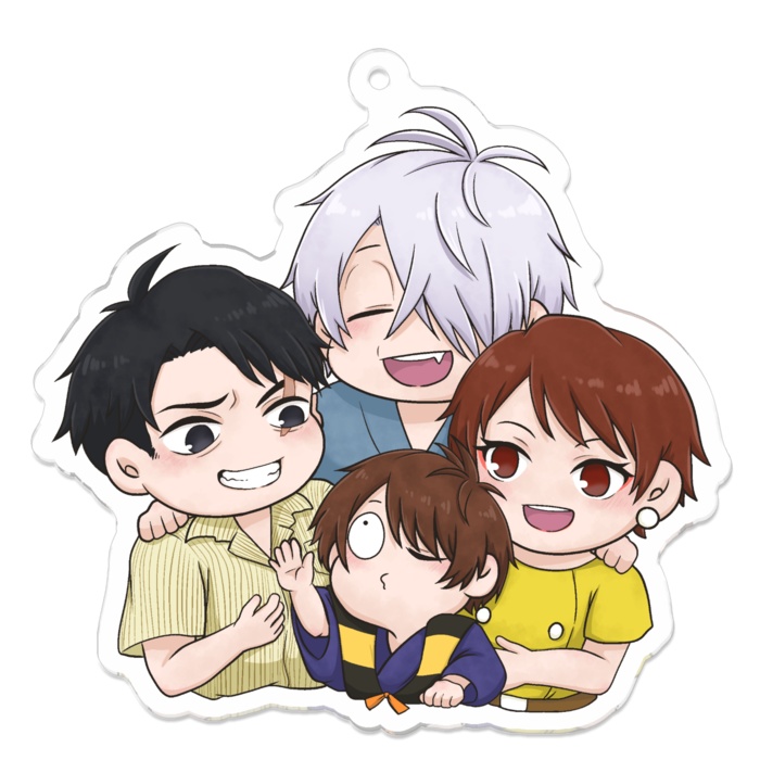 ゲゲゲ一家アクキー【自家通販】