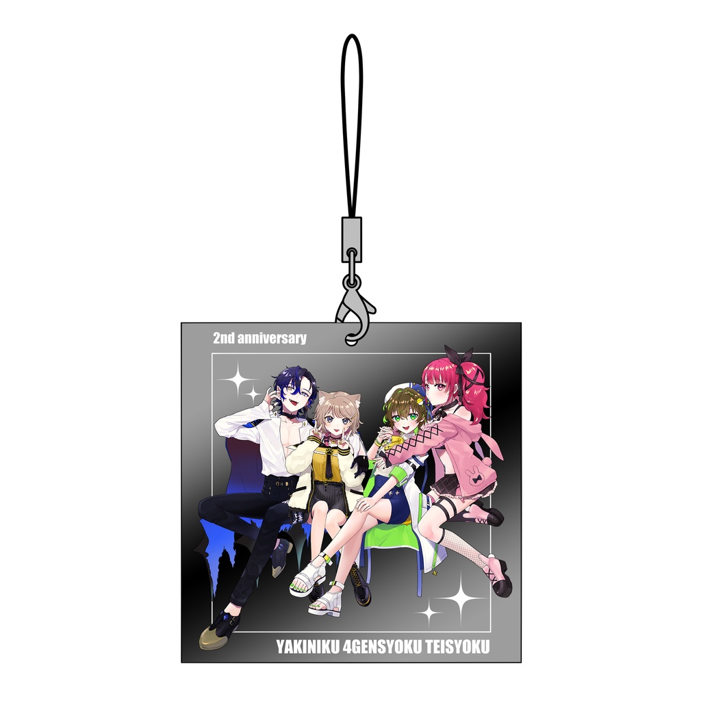 【2周年グッズ】ミラーアクキー