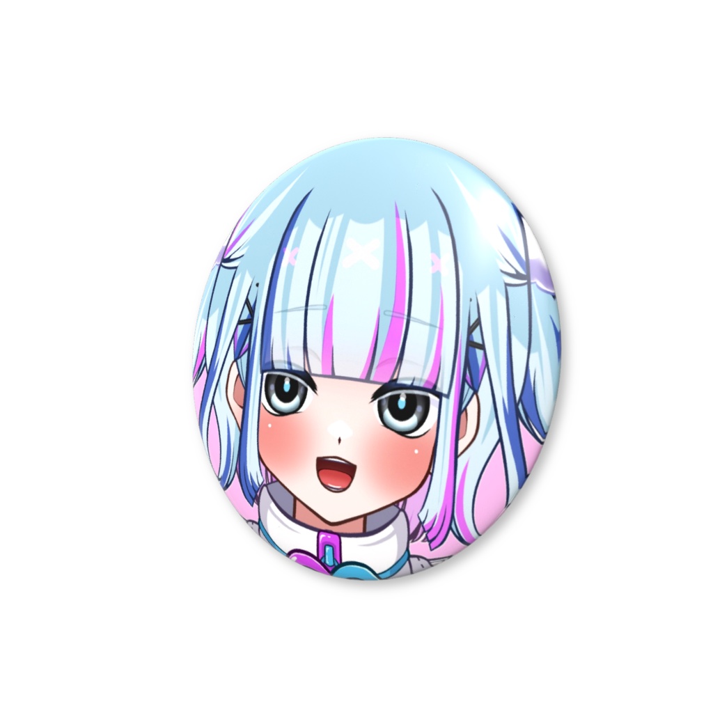 【通常販売】ぐるぐるぐる子 立ち絵缶バッジ!