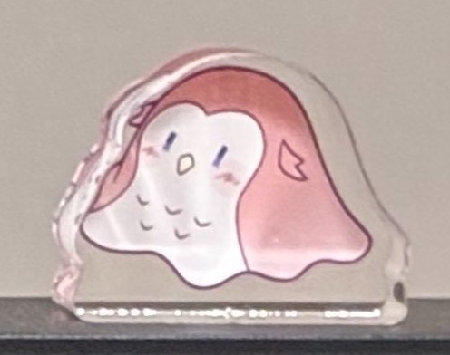 あずきのおとも自立アクリルブロック